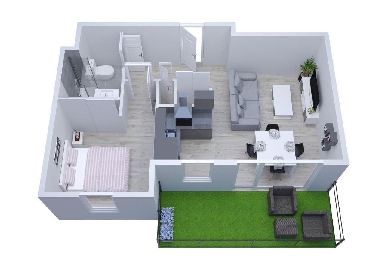 Viva Leman- Hypercentre - Vue Panoramique- Parking - Wifi Apartment Thonon-les-Bains Ngoại thất bức ảnh