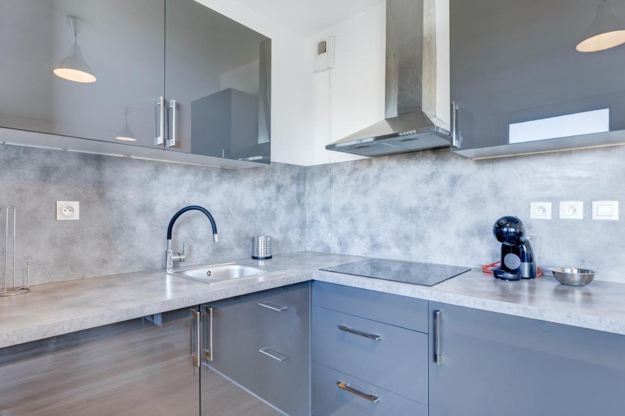Viva Leman- Hypercentre - Vue Panoramique- Parking - Wifi Apartment Thonon-les-Bains Ngoại thất bức ảnh